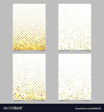 Geometrical circle pattern background brochure vector image