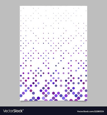 Geometrical circle pattern background poster vector image