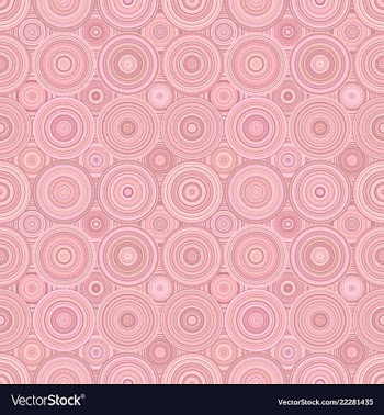 Geometrical circle pattern background - seamless vector image