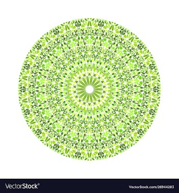 Geometrical circular round abstract colorful vector image