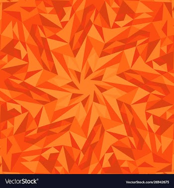 Geometrical circular tile pattern mosaic vector image