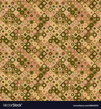 Geometrical colorful abstract circle pattern vector image