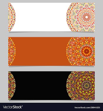 Geometrical colorful abstract floral mandala vector image