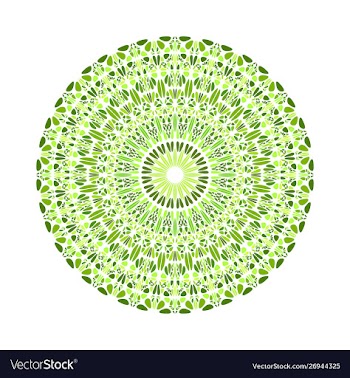 Geometrical colorful circular round abstract vector image