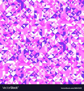 Geometrical colorful seamless triangle pattern vector image