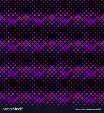 Geometrical dark purple diagonal square pattern vector image