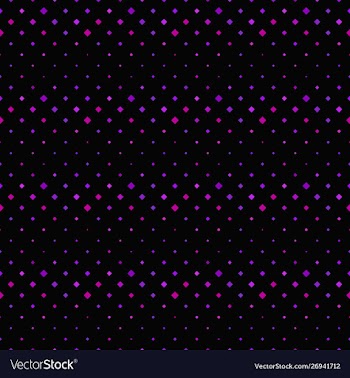 Geometrical dark purple square pattern background vector image