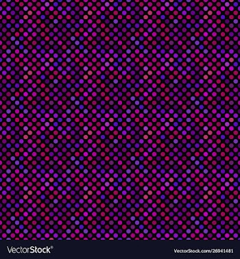 Geometrical dark violet abstract circle pattern vector image