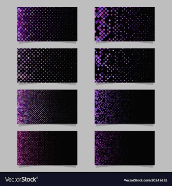 Geometrical diagonal rounded square mosaic vector image