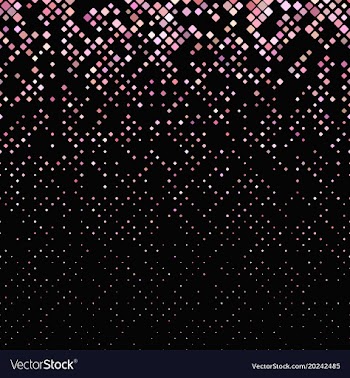 Geometrical diagonal rounded square pattern vector image