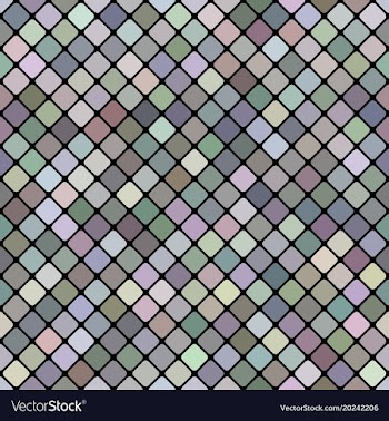 Geometrical diagonal square pattern background vector image