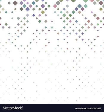 Geometrical diagonal square pattern background vector image