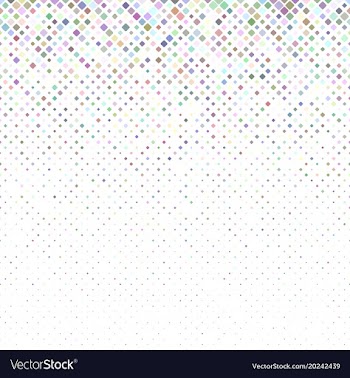 Geometrical diagonal square pattern background vector image
