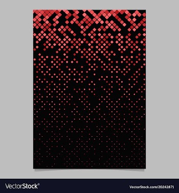 Geometrical diagonal square pattern background vector image