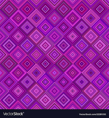 Geometrical diagonal square pattern background vector image
