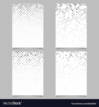 Geometrical diagonal square pattern brochure vector image