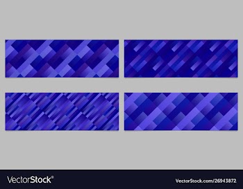 Geometrical diagonal stripe pattern banner vector image