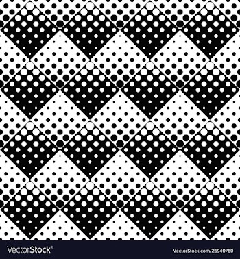 Geometrical dot pattern background - abstract vector image