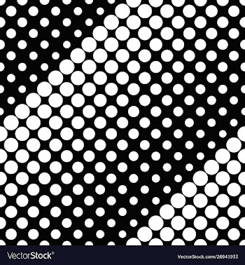 Geometrical dot pattern background - abstract vector image