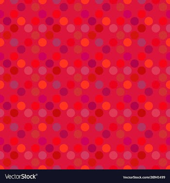 Geometrical dot pattern background - crimson vector image