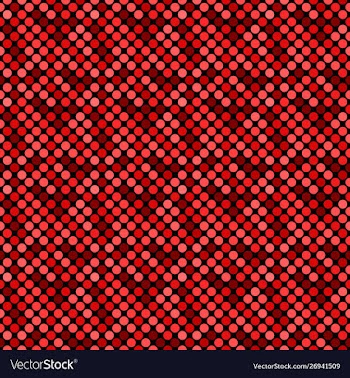 Geometrical dot pattern background - dark red vector image