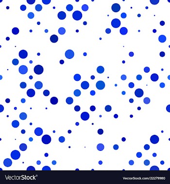 Geometrical dot pattern - background design vector image