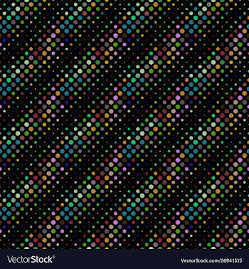 Geometrical dot pattern background design vector image