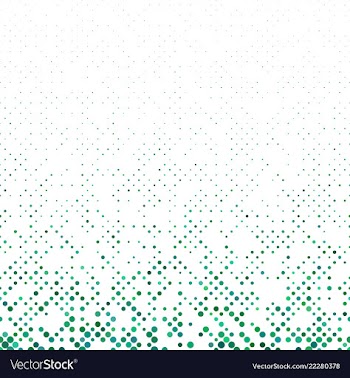 Geometrical dot pattern background from small vector image