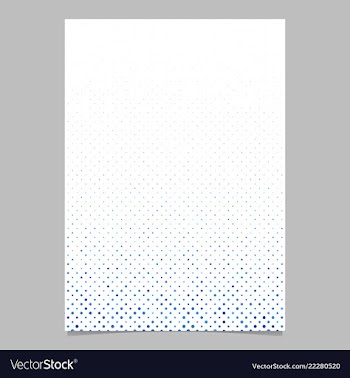 Geometrical dot pattern background poster template vector image