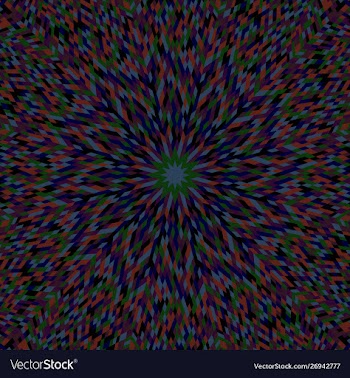 Geometrical dynamic abstract circular burst vector image