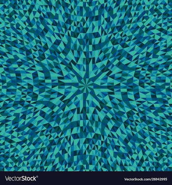 Geometrical dynamic hypnotic circular burst vector image
