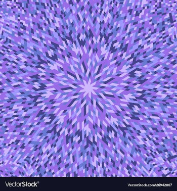 Geometrical dynamic round tiled mosaic pattern vector image