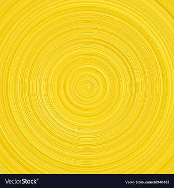 Geometrical golden gradient concentric circle vector image