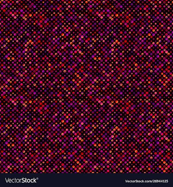 Geometrical gradient dot pattern background vector image