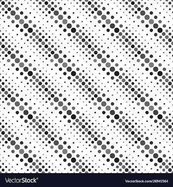 Geometrical grey dot pattern background vector image