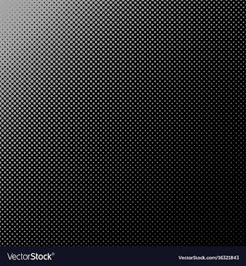 Geometrical halftone circle pattern background vector image