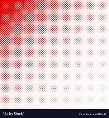 Geometrical halftone circle pattern background vector image