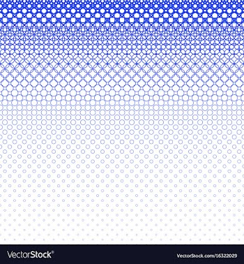 Geometrical halftone circle pattern background vector image