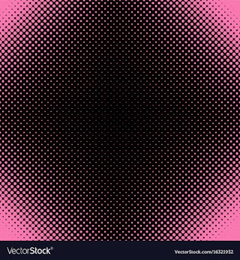 Geometrical halftone dot pattern background vector image