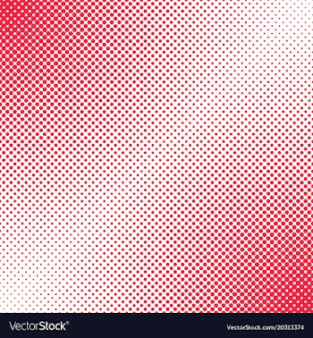 Geometrical halftone dot pattern background vector image
