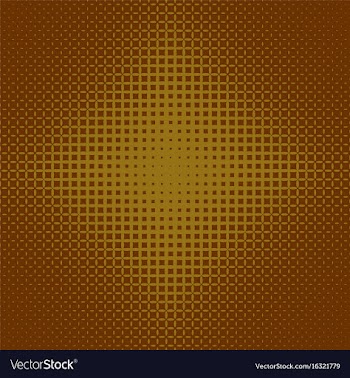 Geometrical halftone ellipse grid pattern vector image