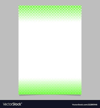 Geometrical halftone pattern brochure template vector image