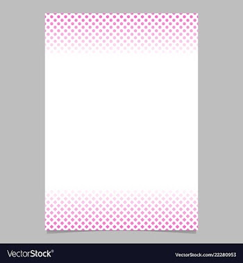 Geometrical halftone pattern brochure template vector image