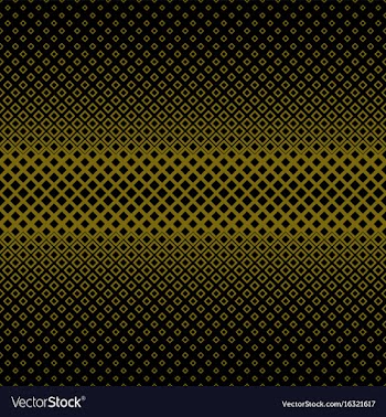 Geometrical halftone square pattern background vector image