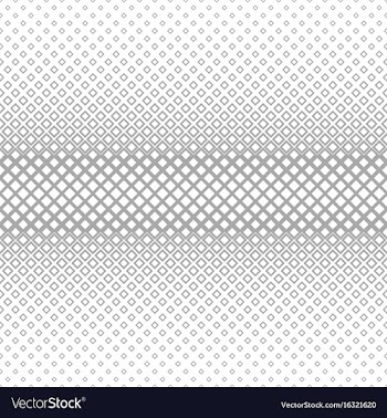 Geometrical halftone square pattern background vector image
