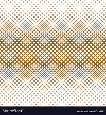 Geometrical halftone square pattern background vector image
