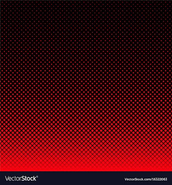 Geometrical halftone square pattern background vector image
