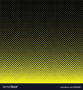 Geometrical halftone square pattern background vector image