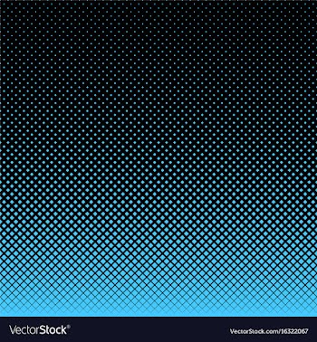 Geometrical halftone square pattern background vector image