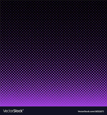Geometrical halftone square pattern background vector image